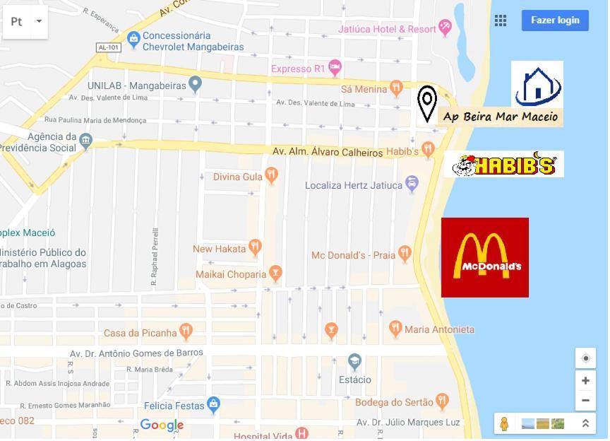 Appartamento Apartamento Beira Mar Maceio Ll Esterno foto